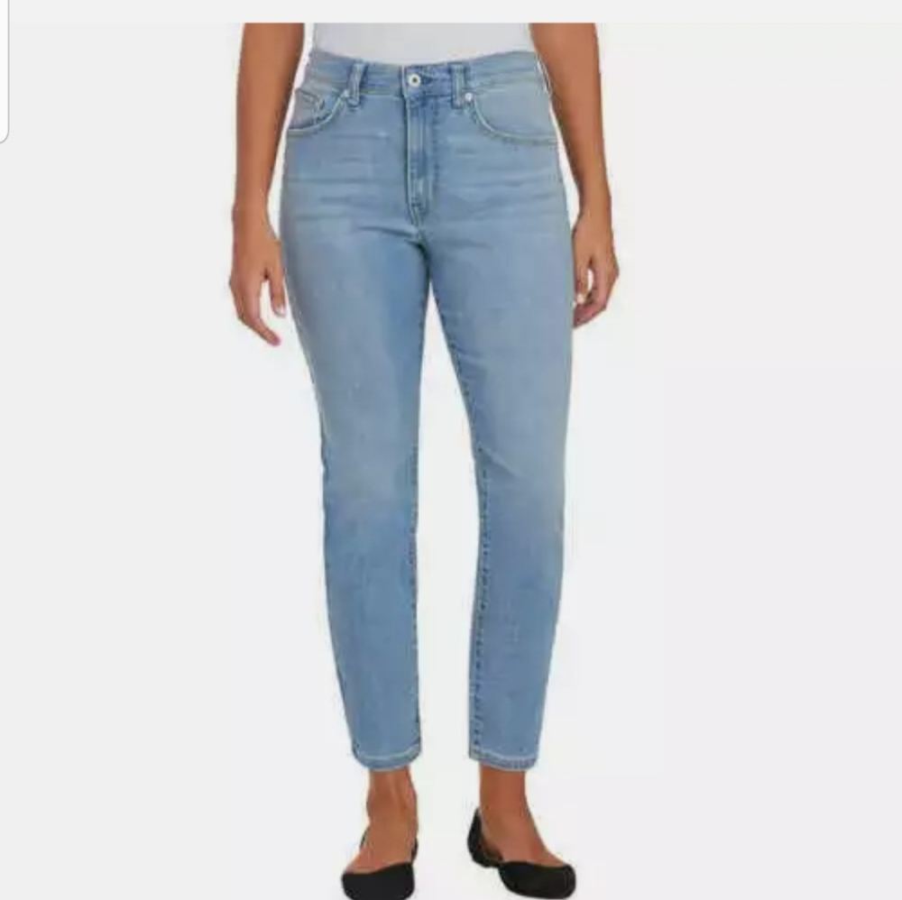 ELLA MOSS High Rise Slim Straight Ankle